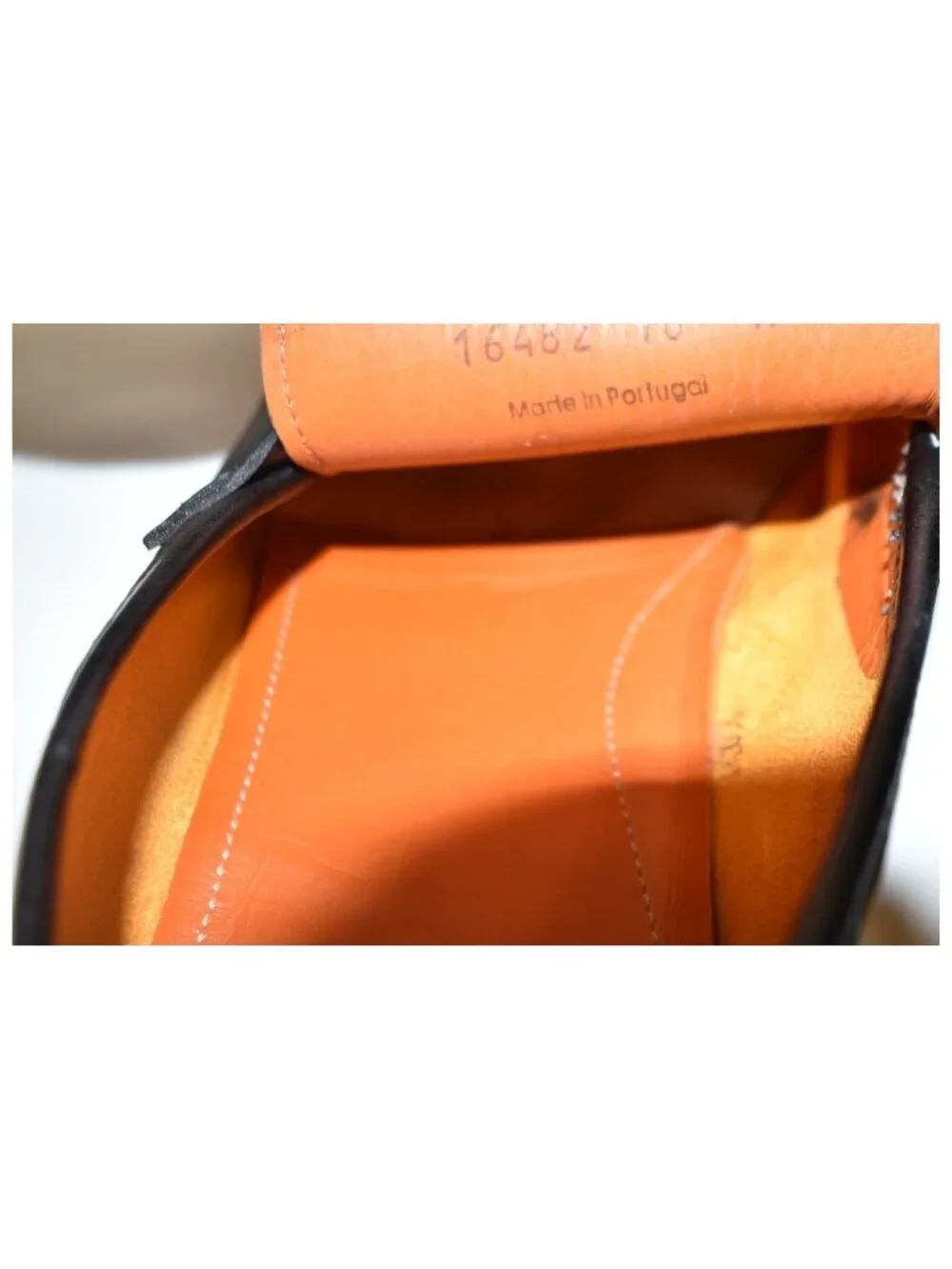 Magnanni Horsebit Leather Loafer Size 10 M Black 16482 DD32